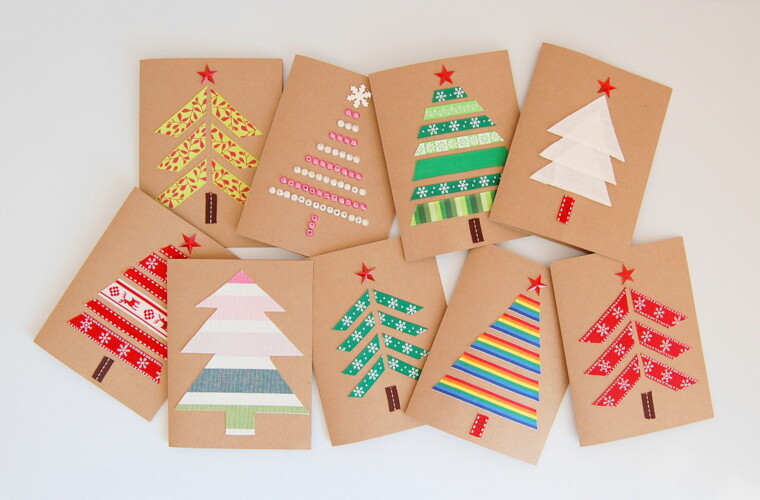 14 DIY Christmas Card Ideas to Make this Holiday Season - diy christmas cards, Diy Christmas, Christmas gifts ideas, Christmas cards, Christmas Card Ideas
