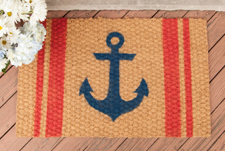 14 DIY Welcome Mats That Will Jazz Up Your Front Porch 14 DIY Welcome Mats That Will Jazz Up Your Front Porch - DIY Welcome Mats, DIY Porch Decor Ideas, diy porch, DIY Mats