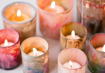 12 Simple and Easy DIY Candles And Votives - DIY Votives, DIY Home Decor Projects, diy home decor, diy home accessories, DIY Candles And Votives, DIY candles