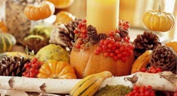 15 Totally Easy Last Minute DIY Thanksgiving Centerpiece