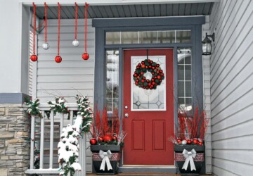 14 Rustic DIY Christmas Decor Ideas for Front Porch - Rustic DIY Christmas Decor Ideas for Front Porch, Rustic DIY Christmas Decor Ideas, Rustic DIY Christmas Decor, outdoor decor, diy christmas decor projects, diy christmas decor