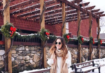 Cute Winter Outfits - 18 Outfit Ideas for Cold Weather - winter outfit ideas with boots, winter outfit ideas, winter outfit, Next-Level winter Outfits