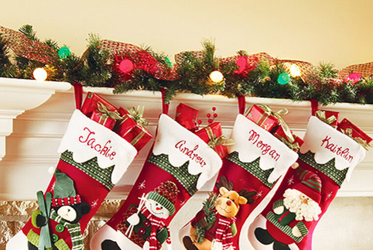 18 Crafty DIY Christmas Stocking Ideas - DIY Christmas Stocking Ideas, diy christmas decor projects, diy christmas decor, Diy Christmas