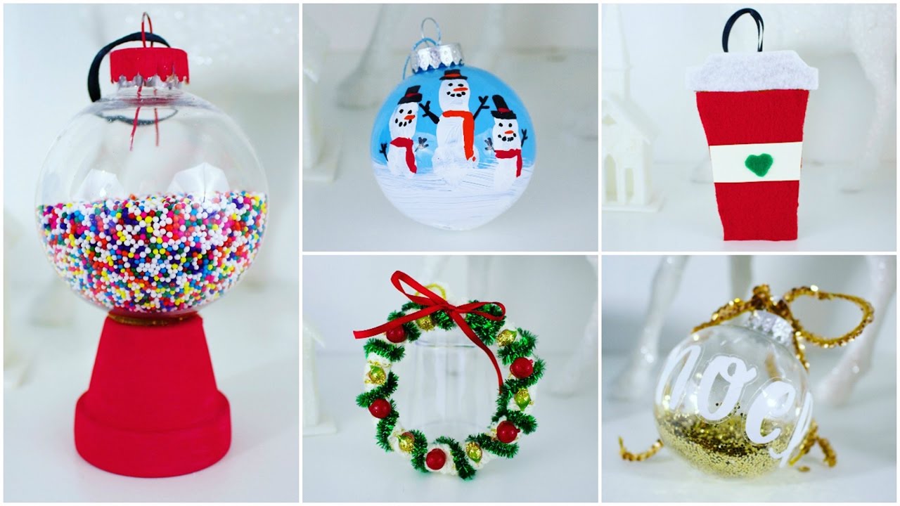 16 Creative and Easy DIY Christmas Ornament Ideas