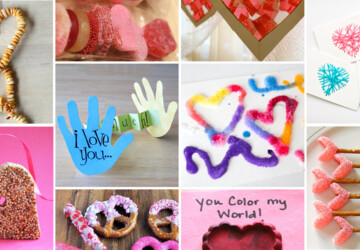 12 Easy Valentine's Day Crafts for Kids - Valentine's Day Crafts for Kids, valentine's day crafts, diy Valentine's day gifts for kids, DIY Valentine's Day Crafts for Kids, DIY Valentine's Day Crafts