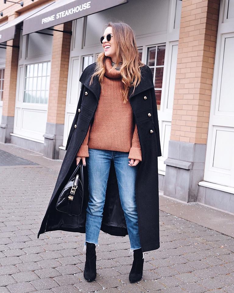 18 Casual Winter Outfit Ideas with Jeans