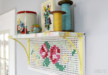 Easy Craft Projects: 14 Cross-Stitch Style DIY Ideas - Stitch, diy, Cross-Stitch Style DIY Ideas, Cross-Stitch, cross, crafts