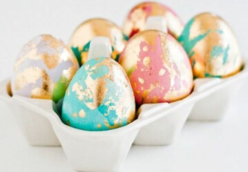 16 Creative DIY Ways to Decorate Easter Eggs - DIY Easter Eggs Decorations, diy Easter eggs decoration, DIY Easter Eggs, DIY Easter Egg Decor Ideas, DIY Easter Egg
