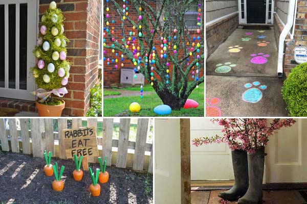 14 DIY Outdoor Easter Decorations - Outdoor Easter Decorations, DIY Outdoor Easter Decorations, DIY Outdoor Easter, diy Easter decorations, diy Easter