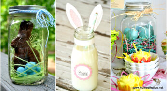 16 DIY Mason Jar Easter Projects