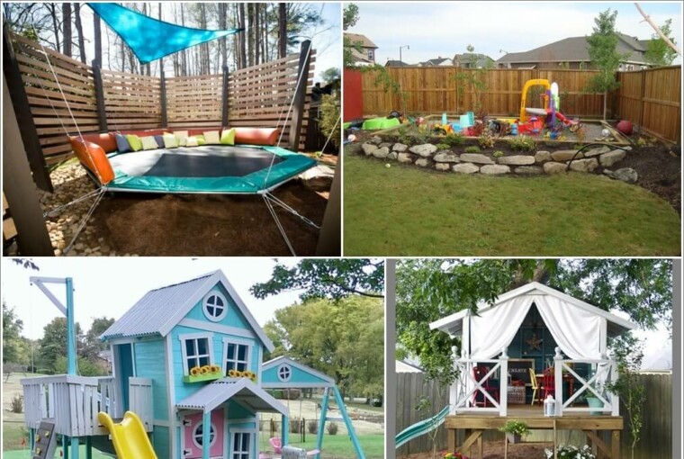 Great DIY Ideas for Outdoor Play Areas for Your Kids - DIY Outdoor Garden, diy outdoor furniture, diy outdoor, diy kids crafts, DIY Ideas for Outdoor Play Areas for Your Kids, DIY Ideas for Outdoor Play
