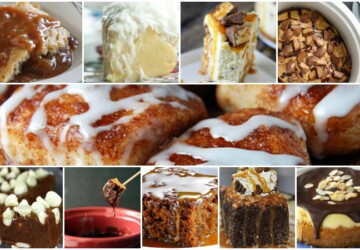 15 Easy and Tasty Slow Cooker Desserts you MUST make - warm recipes, Slow Cooker Snacks, slow cooker recipes, Slow Cooker Dips, Slow Cooker Desserts, Easy dessert recipes, dessert recipes