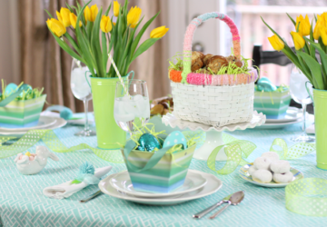 Prettiest Easter Tablescape Ideas to Inspire You - Tablescape Ideas, Tablescape, Easter Tablescape Ideas, Easter Tablescape, diy Easter decorations, DIY Easter Decor Projects, DIY Easter Centerpiece