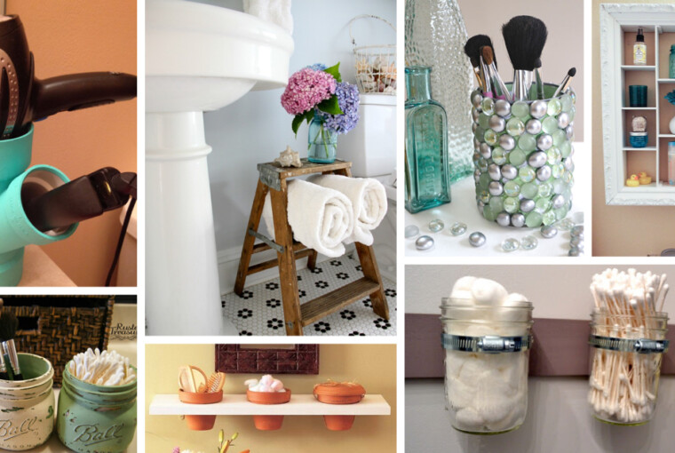 18 Great DIY Bathroom Storage Hacks and Organization Solutions (Part 1) 18 Great DIY Bathroom Storage Hacks and Organization Solutions (Part 1) - diy storage, diy organization projects, DIY Organization Ideas, diy organization hacks, DIY Bathroom Storage ideas, diy bathroom storage, DIY Bathroom