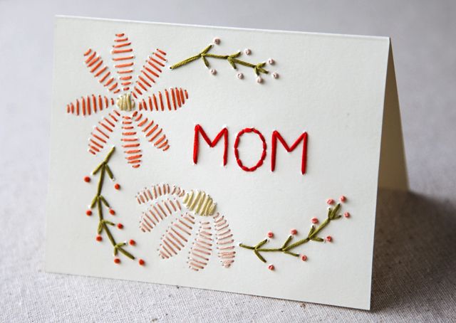 Kids Crafts: 17 DIY Mother’s Day Cards - DIY Mother’s Day Gift Ideas, DIY Mother’s Day Gift, DIY Mother’s Day Cards, diy kids crafts, diy cards, DIY Card