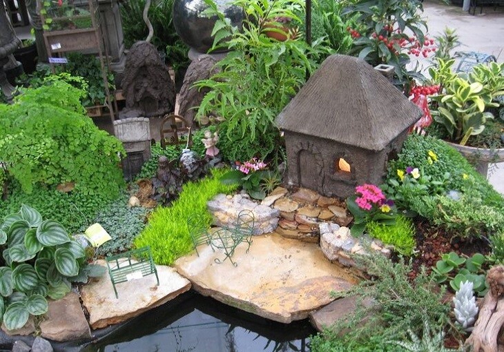15 DIY Miniature Fairy Garden Ideas - DIY Miniature Fairy Garden, diy garden, DIY Fairy Garden