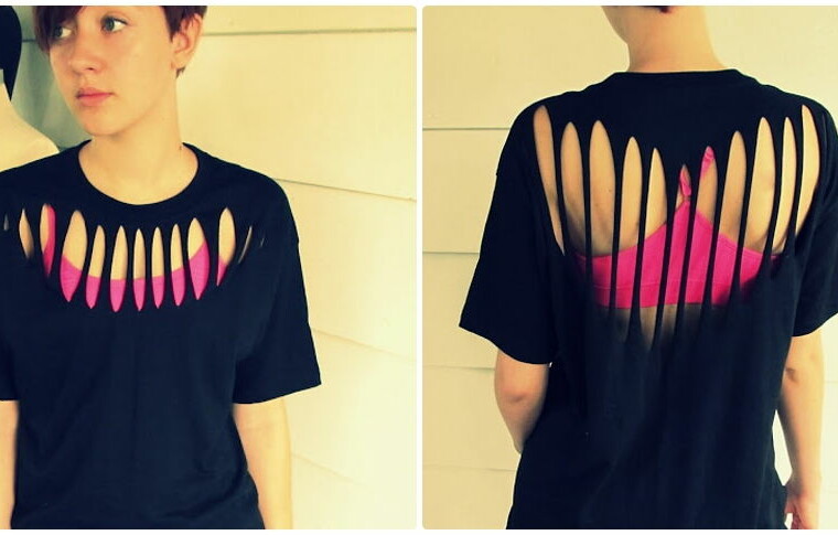 DIY Fashion: 15 Creative Ways to Refashion Your T-Shirts DIY Fashion: 15 Creative Ways to Refashion Your T-Shirts - t-shirts, refashion Your T-Shirts, diy fashion projects, DIY Fashion