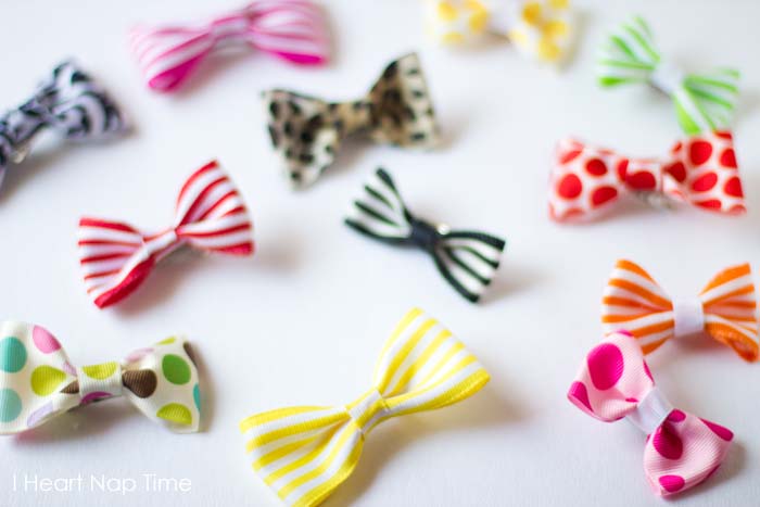 Diy Kids Fashion Project 20 Cute And Easy To Make Hair Bows