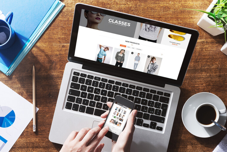 Fashion Industry reform by E-commerce - shopping cart, fashion, e-commerce
