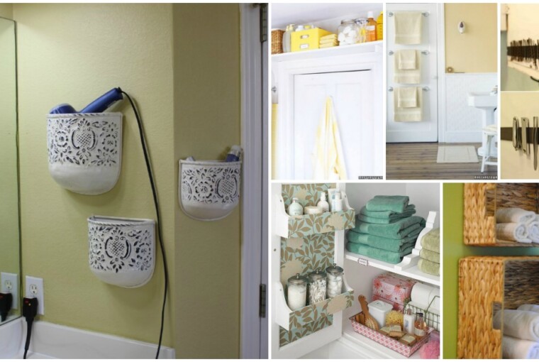 18 Great DIY Bathroom Storage Hacks and Organization Solutions (Part 2) 18 Great DIY Bathroom Storage Hacks and Organization Solutions (Part 2) - DIY Storage Ideas, DIY Bathroom Storage ideas, diy bathroom storage, DIY Bathroom