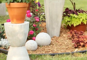 DIY Concrete Garden Ornaments - diy garden projects, DIY Garden Ornaments, DIY Garden Ideas, diy garden, DIY concrete projects, DIY concrete project, DIY Concrete Garden Ornaments, DIY Concrete