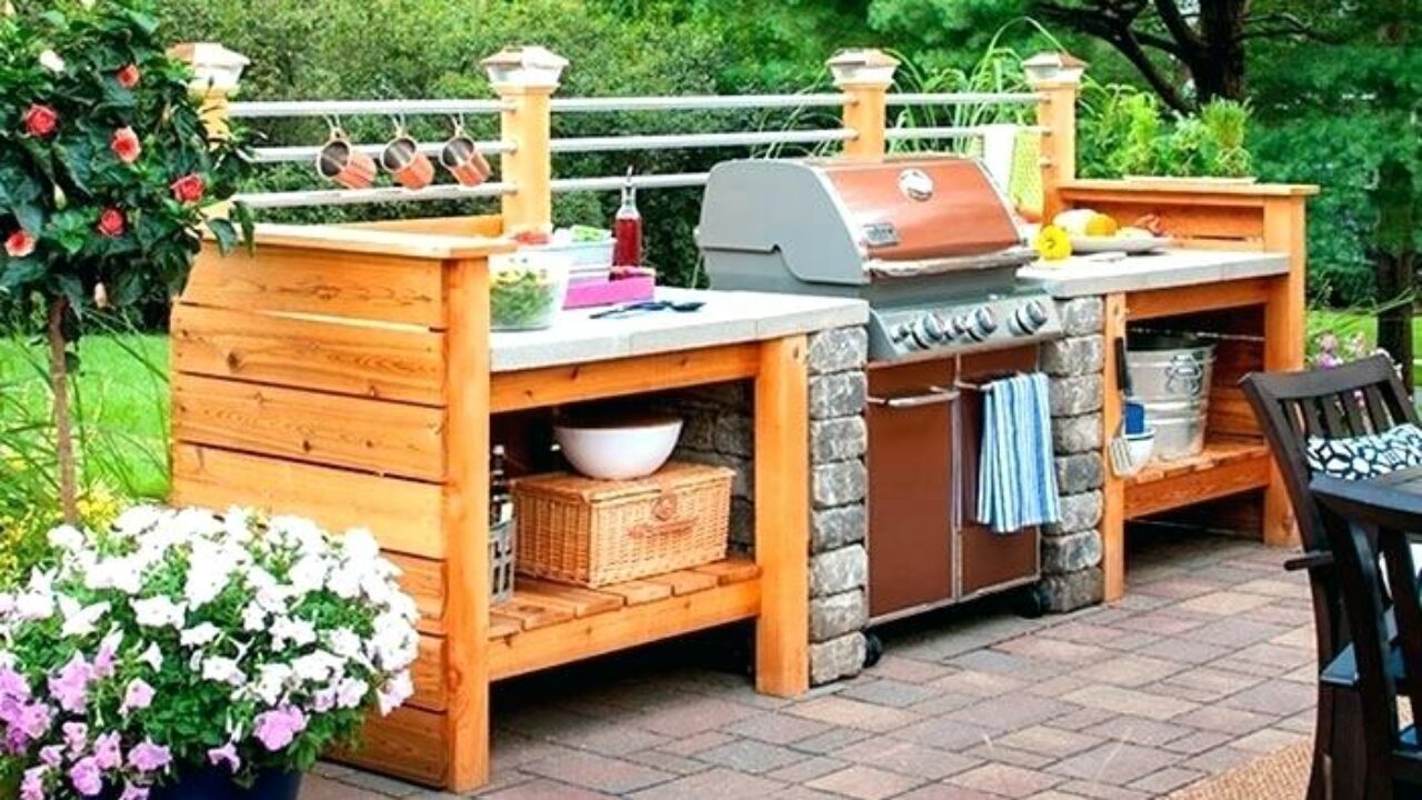 Diy Outdoor Kitchens And Grilling Stations