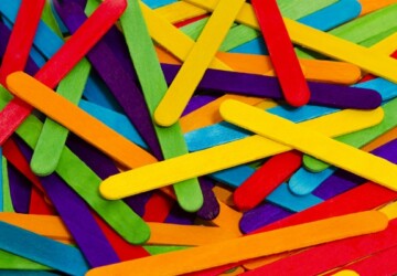 14 Creative and Fun Popsicle stick crafts (Part 1) - Popsicle stick crafts, Popsicle stick, Popsicle, diy Popsicle stick, diy kids crafts