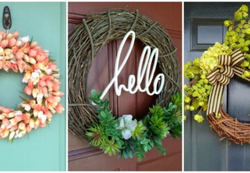 Welcome Summer: 18 Creative and Easy DIY Wreath Ideas - DIY Wreaths Ideas, diy wreath, diy summer wreath, diy summer projects