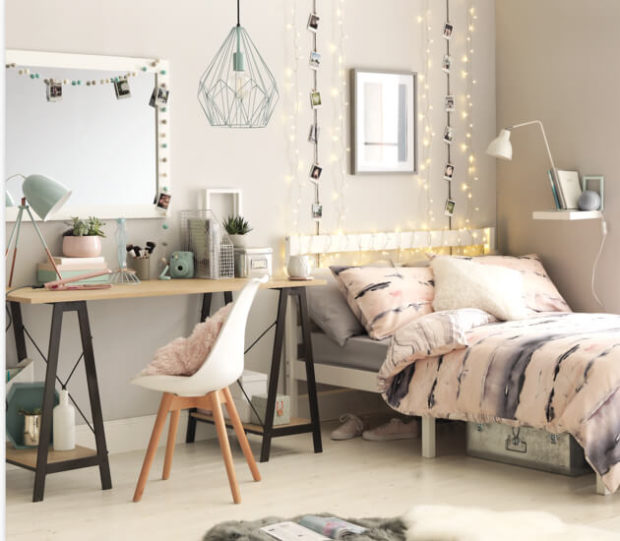 7 Teenage Girl Bedroom Design Ideas Your Daughter Will Love - work space, walls, teenage room, Storage, make up area, home decor, girl bedroom, bedding