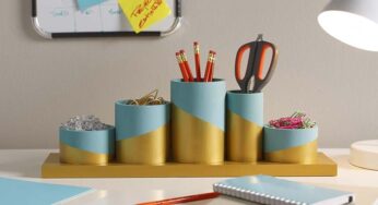 15 DIY Desk Organizers For More Productive Work