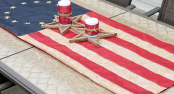 16 DIY Rustic Wooden Fourth Of July Decor Ideas