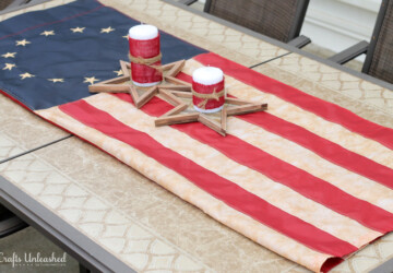 16 DIY Rustic Wooden Fourth Of July Decor Ideas - diy wooden projects, diy wooden decorations, DIY Rustic Wooden Fourth Of July Decor Ideas, DIY Rustic Wooden decor, DIY Rustic Projects, diy 4th of July decorations