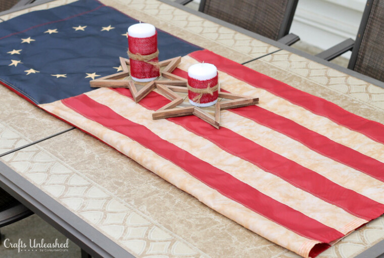 16 DIY Rustic Wooden Fourth Of July Decor Ideas - diy wooden projects, diy wooden decorations, DIY Rustic Wooden Fourth Of July Decor Ideas, DIY Rustic Wooden decor, DIY Rustic Projects, diy 4th of July decorations
