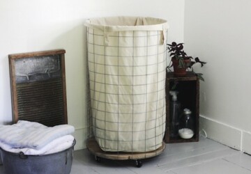 Cool DIY Laundry Hamper Ideas - DIY Storage Solutions, diy storage baskets, diy organization projects, diy organization hacks, DIY Laundry Hamper