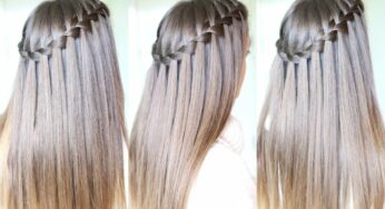 15 Amazing Waterfall Braid Tutorials