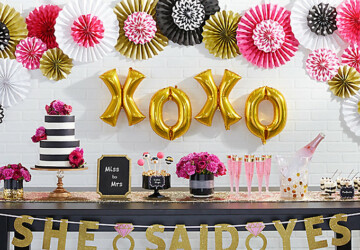 25 Bridal Shower Ideas - pink bridal shower, Bridal Shower Tablescape Ideas, bridal shower ideas, bridal shower