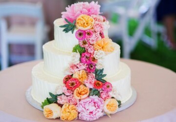 18 Floral Wedding Cake Ideas - Wedding Cake Ideas, wedding cake decoration, Wedding Cake, floral wedding cake