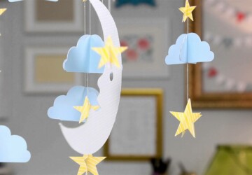 14 Charming DIY Baby Mobiles - diy kids, DIY Baby Toys, DIY Baby Mobiles, DIY Baby ideas