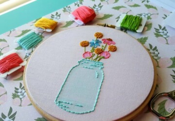 Best Projects for Embroidery Beginners (Part 1) - Embroidery Beginners, Embroidery, diy, crafts