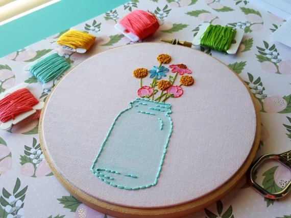 Best Projects for Embroidery Beginners (Part 1) - Embroidery Beginners, Embroidery, diy, crafts