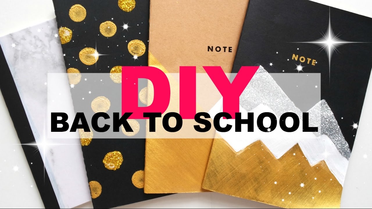 20 Diy Notebook Ideas For Back To School Style Motivation 20 Diy Notebook Ideas For Back To School Style Motivation