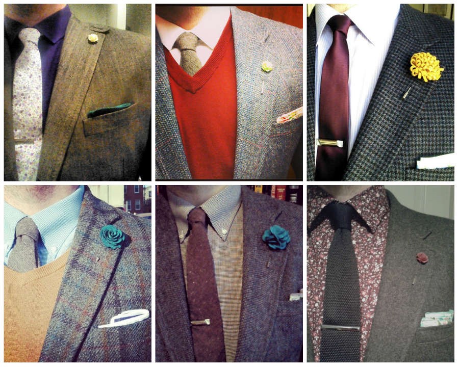 TIPS TO WEAR A LAPEL Flower Gentleman Style