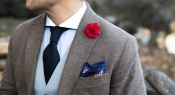 TIPS TO WEAR A LAPEL Flower | Gentleman Style
