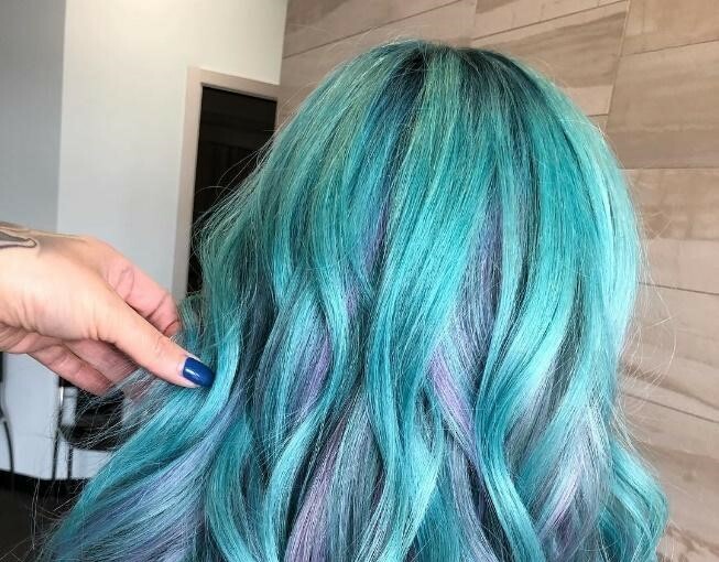 The Best and Trendiest Styles of Blue Ombre Hair Colours - ombre, hair style, blue ombre