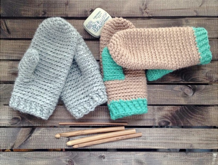15 Warm and Snuggly Crochet Mitten Patterns