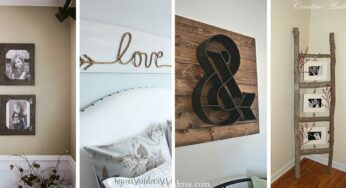 18 Rustic Home Decor Ideas You Can Build Yourself