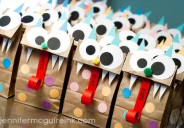 15 Great Diy Halloween Treat Bags And Boxes - Outdoor DIY Halloween Crafts, Diy Halloween Treat Boxes, Diy Halloween Treat Bags And Boxes, Diy Halloween Treat Bags, diy Halloween