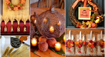 17 DIY Ideas for Easy Thanksgiving Decorating (Part 2)