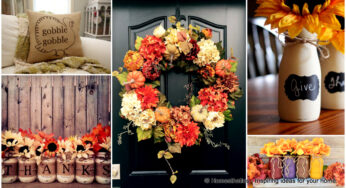 17 DIY Ideas for Easy Thanksgiving Decorating (Part 1)