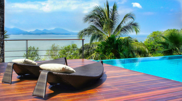 Timber pool decking is luxurious but very expensive to install and maintain Timber pool decking is luxurious but very expensive to install and maintain